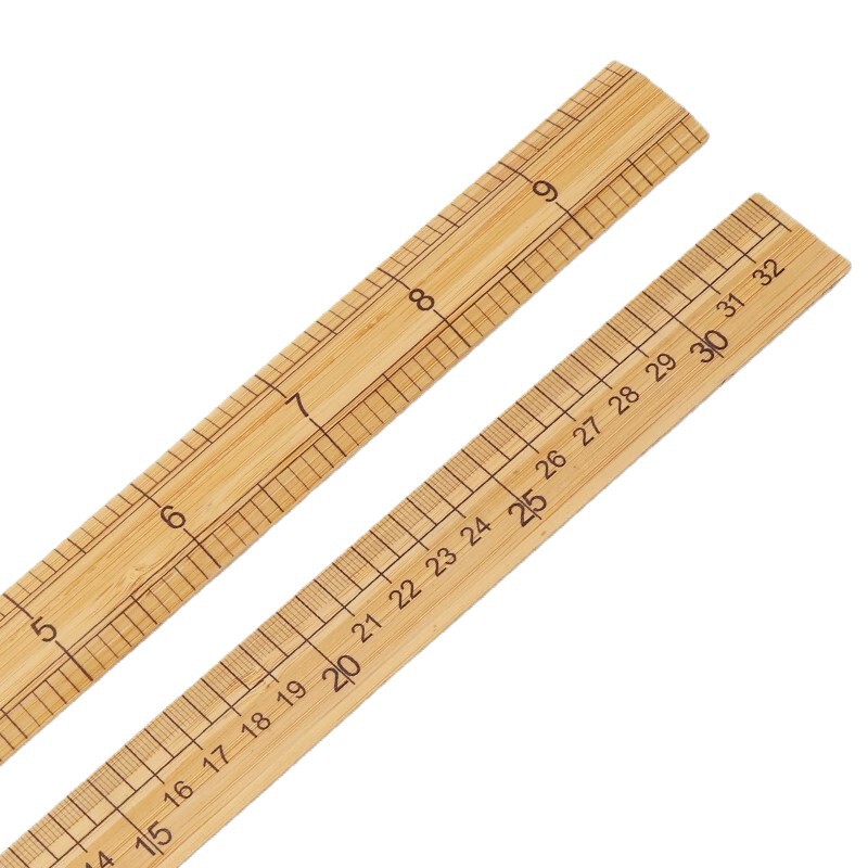量衣竹尺裁缝打版木尺衣服尺子设计师裁剪衣服专用裁衣尺手工工具|undefined