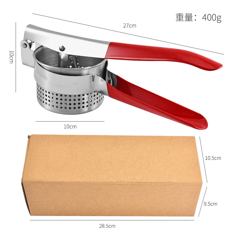 Acero inoxidable exprimidor manual de la patata exprimidor de limón prensa de barro prensa de ajo cocina vegetal Prensa