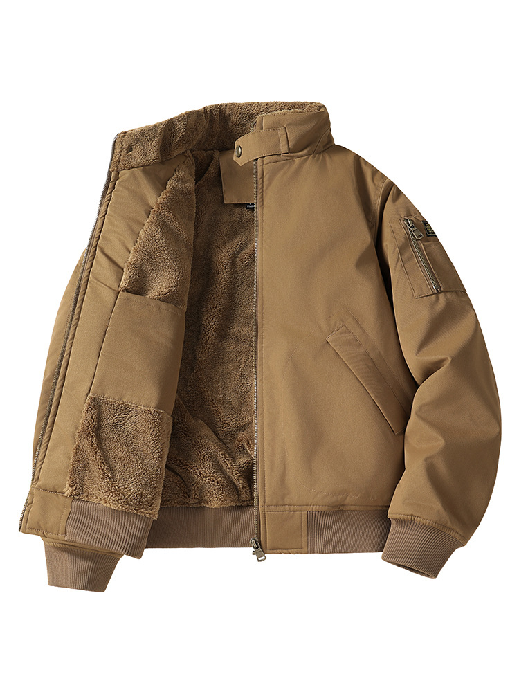 men's warm jacket for leisure
