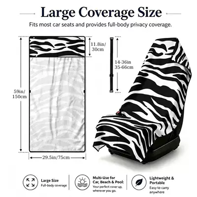 Universal seat cover — car dual-use universal seat cushion