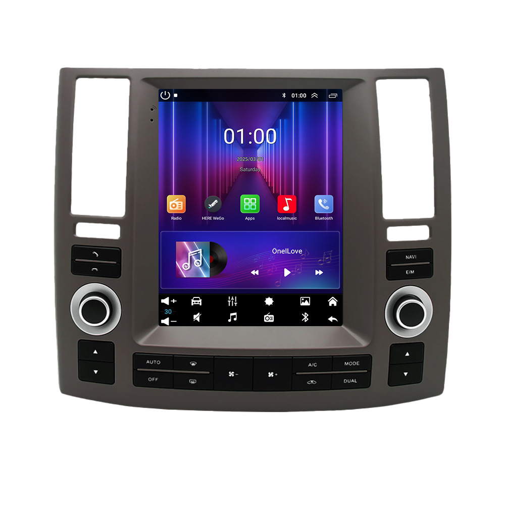 Aplicable a 06-09 British Finidi FX35 coche Android navegación GPS pantalla grande sistema Android máquina todo en uno