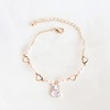 Brand cute goods, fashionable fresh bracelet, simple and elegant design, flowered
