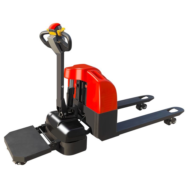 Montacargas semieléctrico de 2.5 toneladas con báscula, transpaleta hidráulica, vehículo todoterreno de 3 toneladas para obras de construcción, vehículo para manipulación de palets, rey de las carreteras.