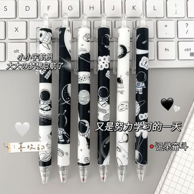 new pattern originality Roller ball pen Cartoon universe series Start writing 0.5mm Black gel pen Wholesale pen