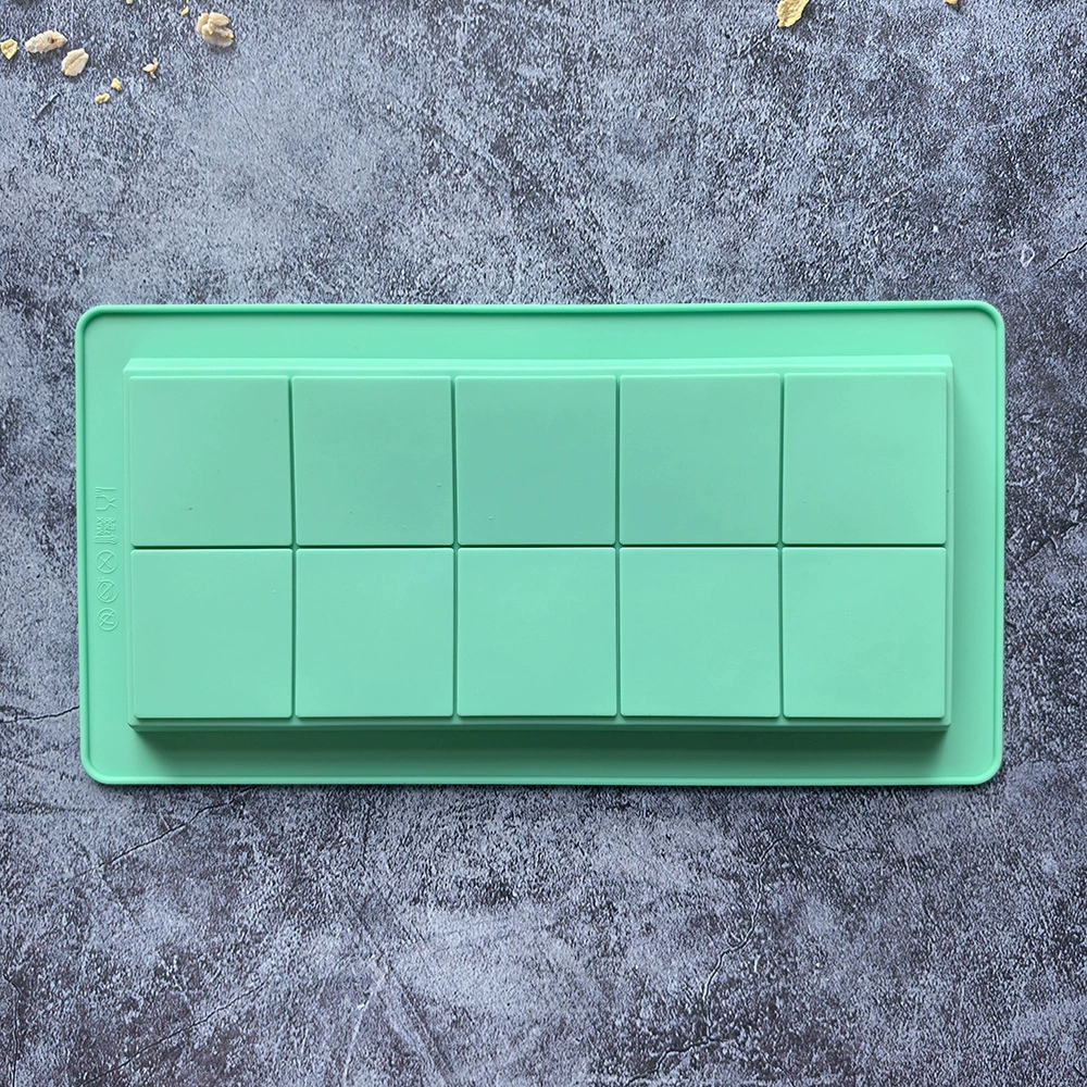Acrylic silicone mold, 10 cells
