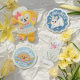 Cartoon Animal Expression Cute Wind Patch Flat Embroidered Clothes Shoes Phone Case Backpack Down Jacket Decoration DIY