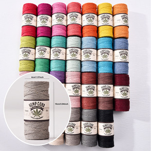 ���R�d���� 1mm��ɫ���K ��朾�����40��һ��hemp cordϞ�KϞ��