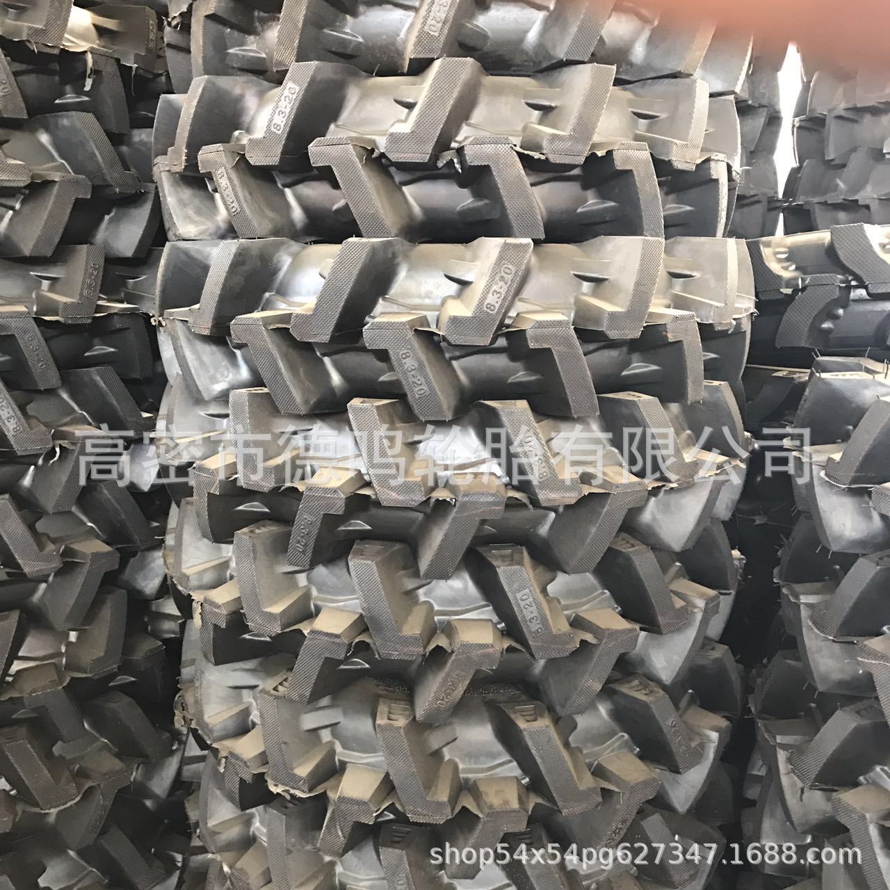 Paddy Field alta flor neumático 8.3-20 tractor neumático 8,3/9,5/11,2/13,6/-24/28/38