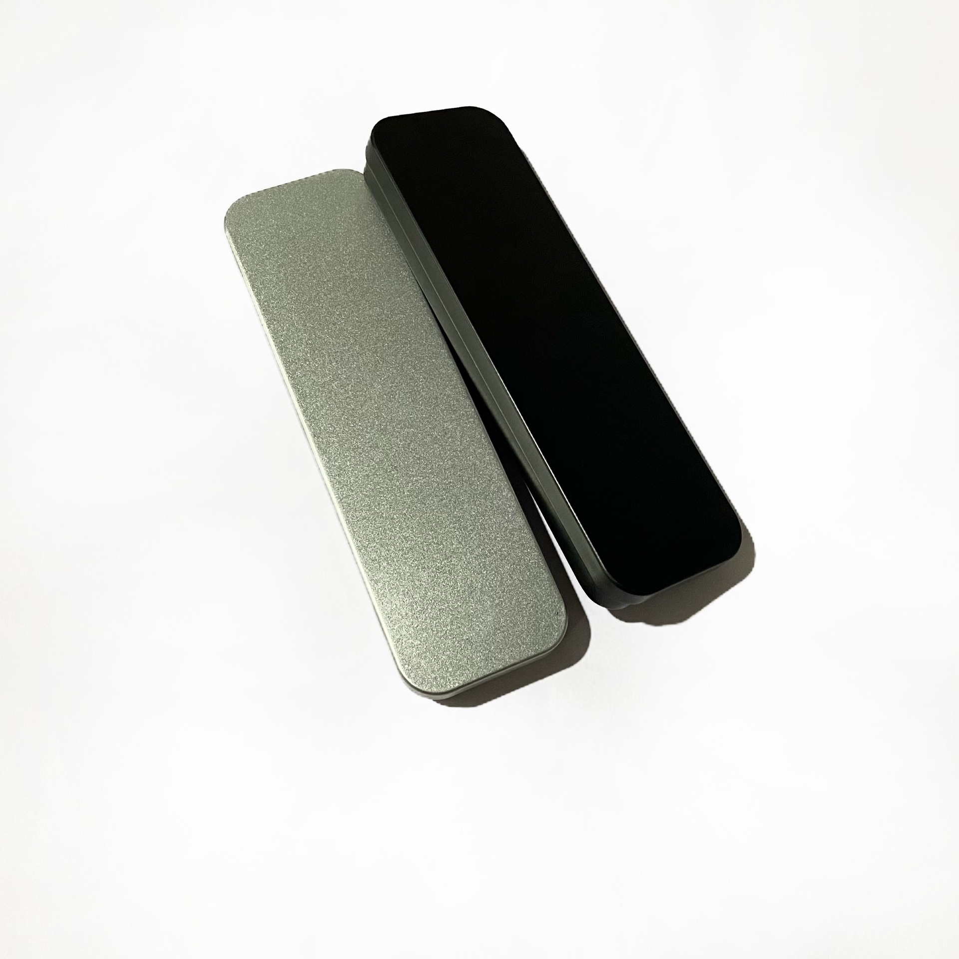 厂家现货天地盖餐具盒马口铁盒天地盖笔盒黑色包装盒可彩印、丝印