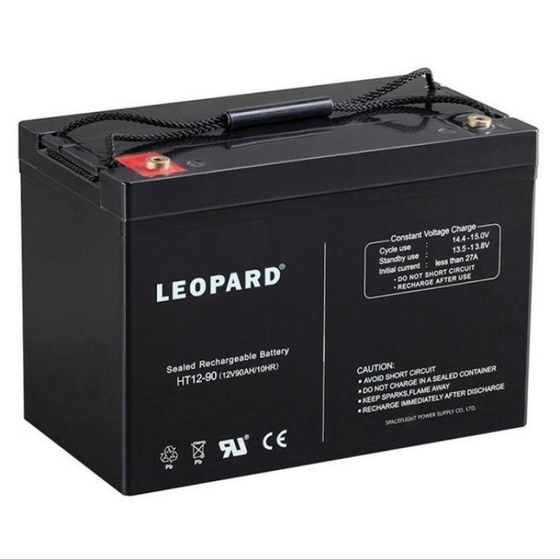 LEOPARD蓄电池 HTS12-80 美洲豹铅酸电池12V80AH 直流屏用