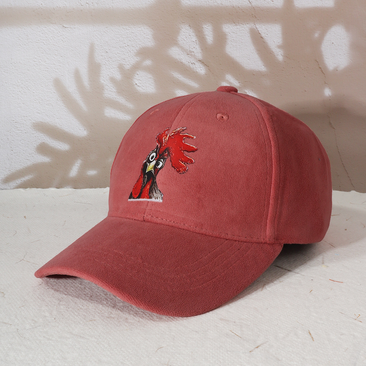 Unisex Men's and women's four seasons casual trend cute chicken print baseball cap fashion high quality sunscreen hat_voghion.com