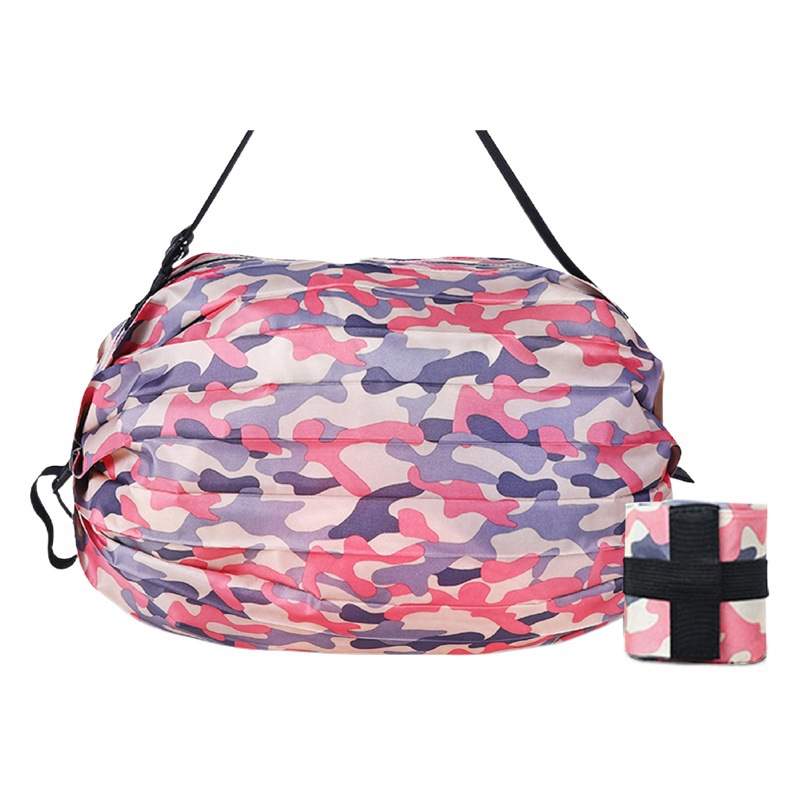 2024 TikTok Japonés órgano plegable bolsa de compras grande engrosada supermercado Portátil Bolsa de compras bolsa de almacenamiento