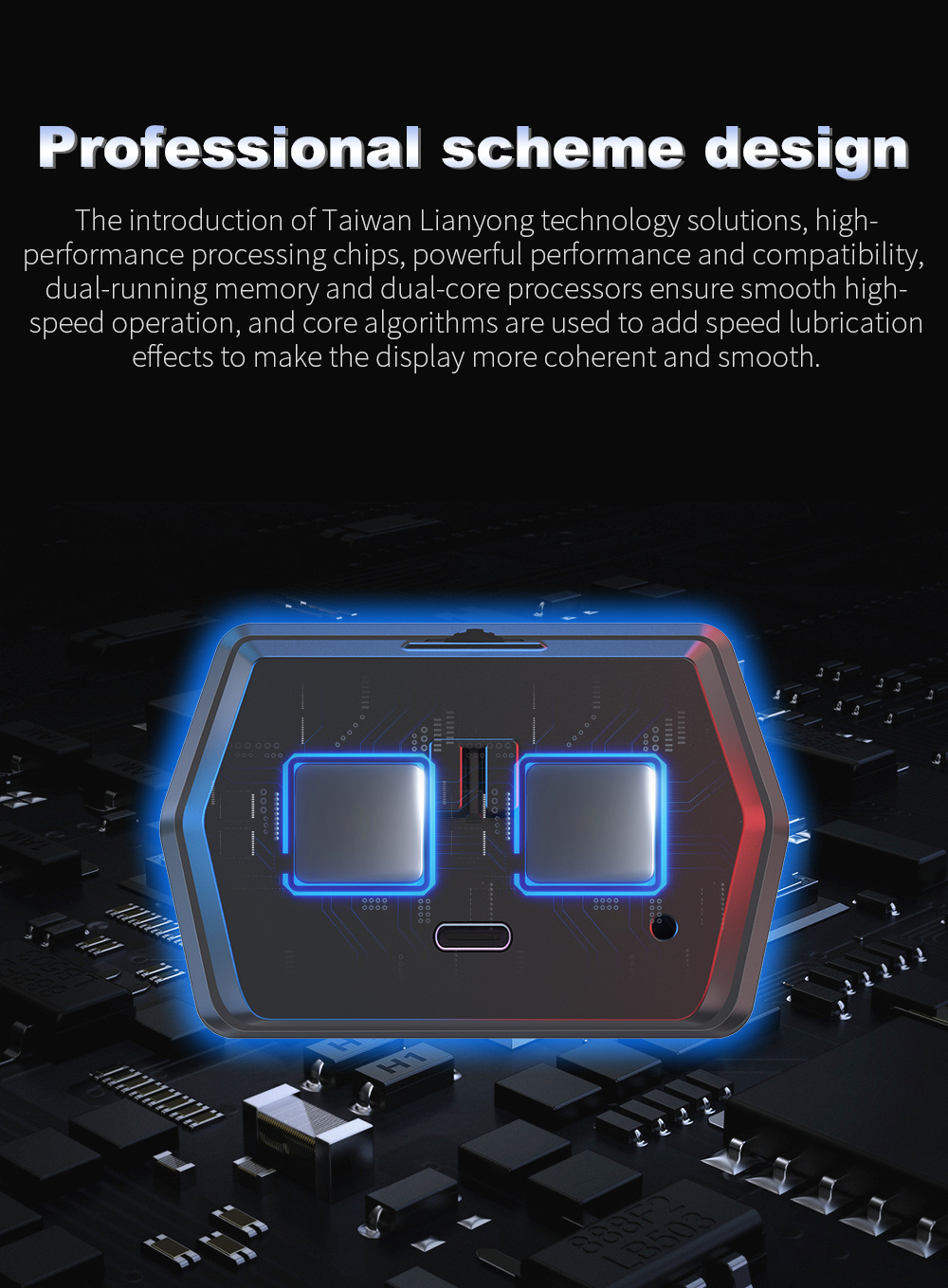 Universal car HUD head-up display, Beidou GPS vehicle speedometer, total mileage accumulation, high-definition head-up display