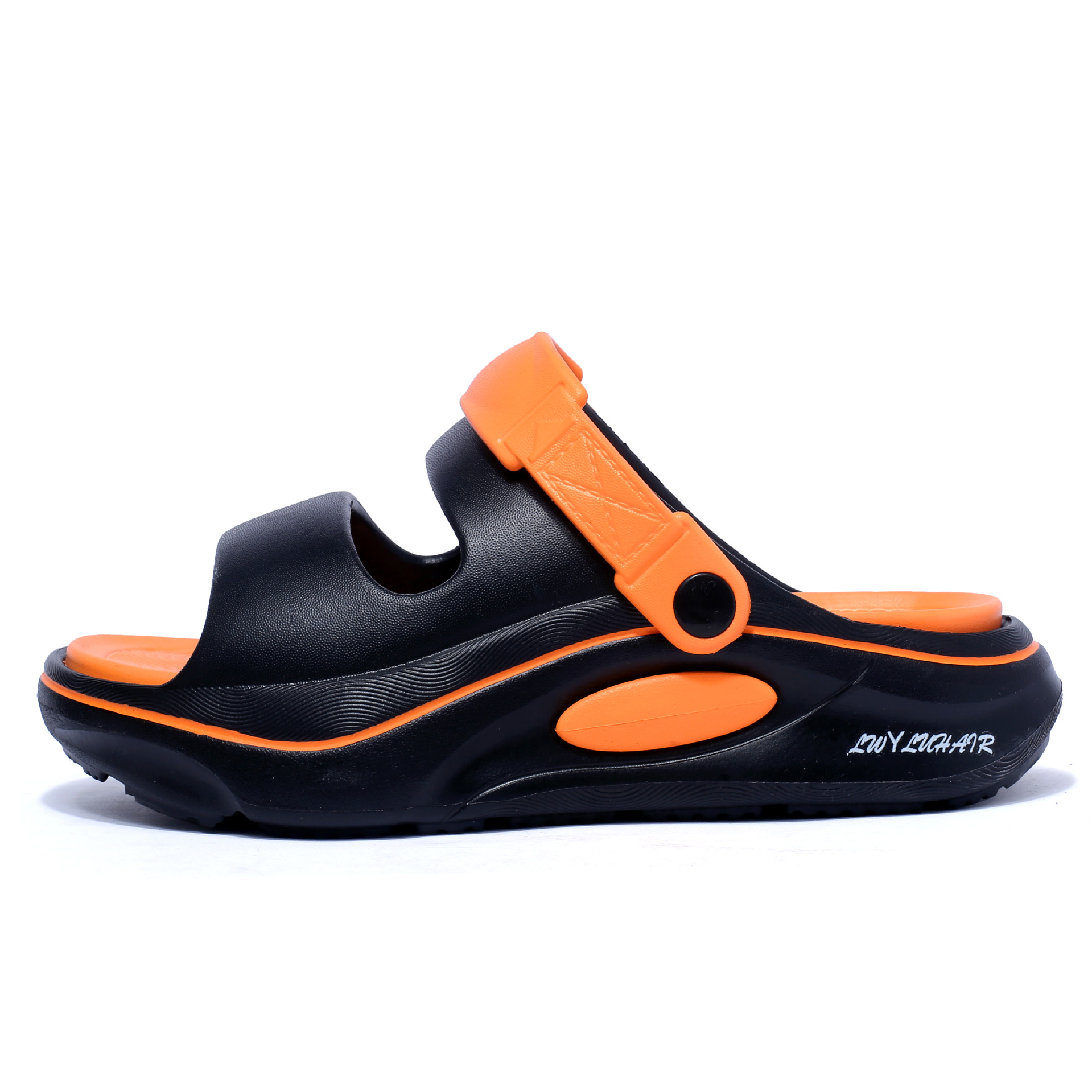 2025 verano nuevas sandalias y pantuflas de moda para hombres sandalias exteriores suelas gruesas antideslizantes y resistentes al desgaste zapatos de playa casuales