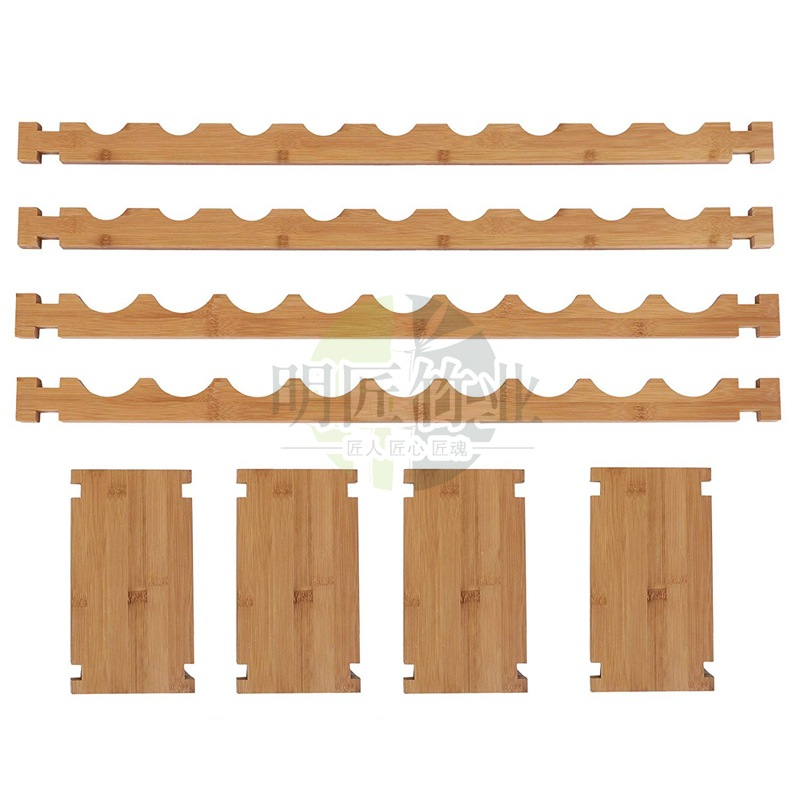 18-Bottle Stackable Wine Displ