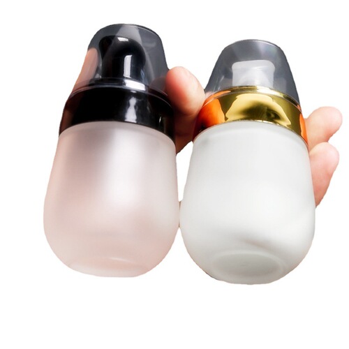 Travel bottled cosmetics liquid foundation remover water small empty bottle lotion bottle set push-type portable