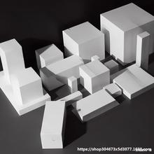 背景盒子道具产品白色长方体方块几何体长方子产拍摄摆件布置拍照