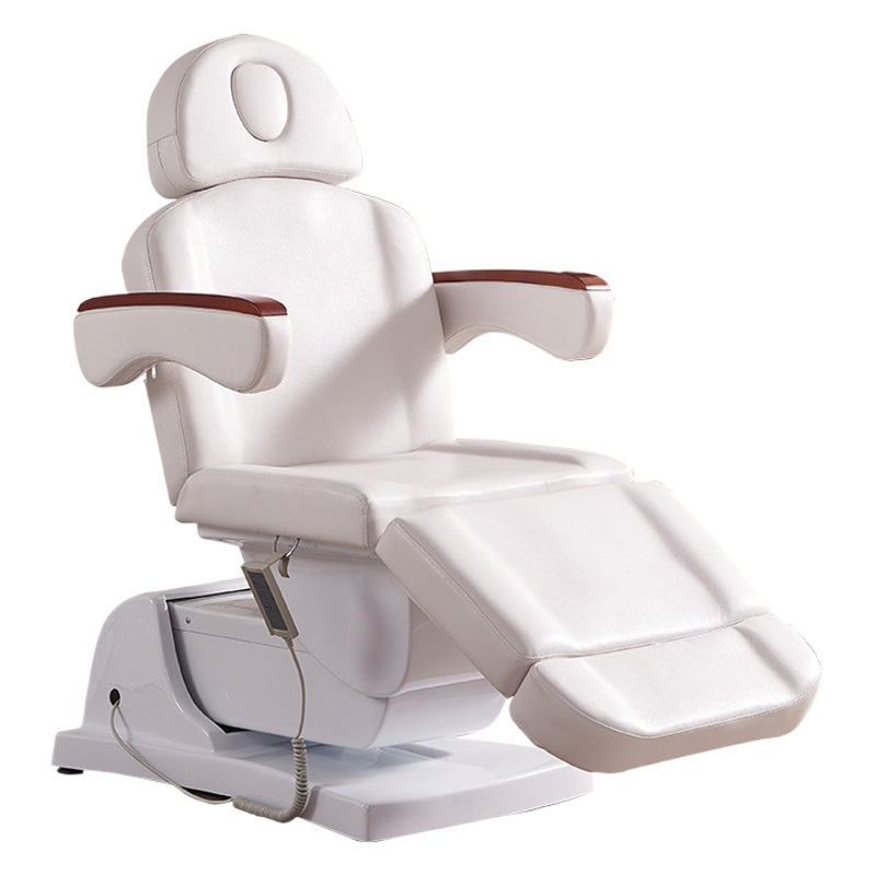 Suministro directo de fábrica, cama de belleza totalmente eléctrica, cama especial para salones de belleza, cama para pestañas, cama de masaje para limpieza de oídos, cama de masaje ajustable.