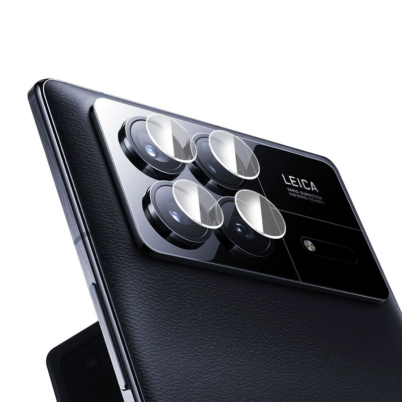 Подходящие линзы для Xiaomi MIX FOLD3, пленка разделения прозрачная, Mixfold3, защитная стеклянная линза из алюминиевого сплава