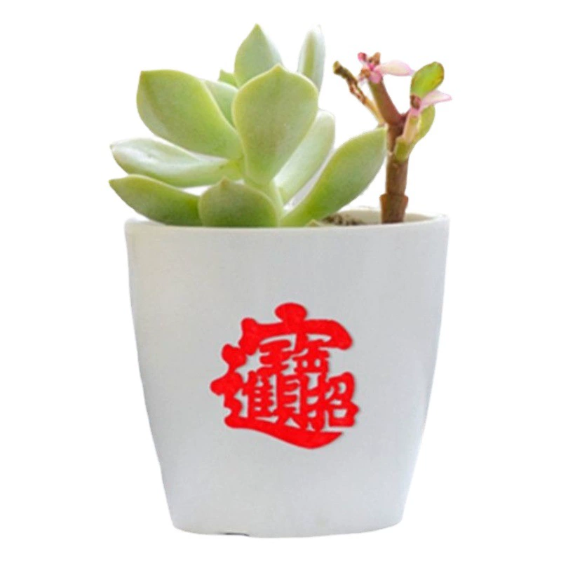 Счастливое новоселье украшение маленькая наклейка удачи Новый Дом Перемещение церемонии поставки домашняя композиция дверная Наклейка новогодняя оконная наклейка