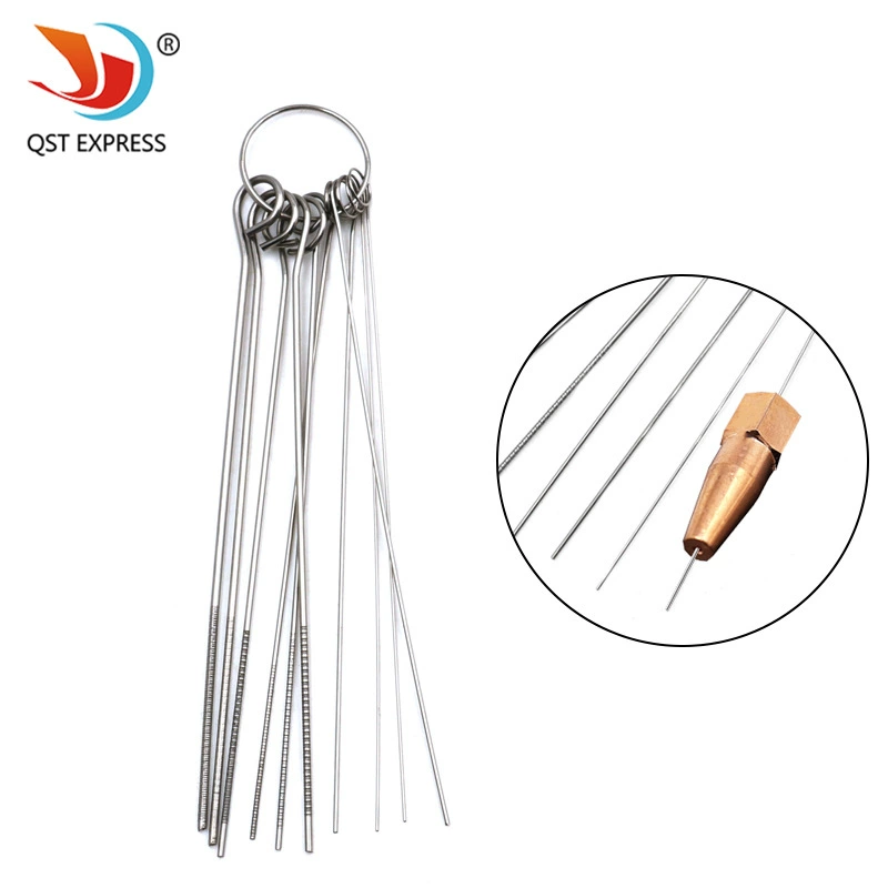 Нержавеющая сталь через иглу дноуглубительные режущее сопло проводящее сопло сварочное сопло вспомогательная Сварка через иглу кислород через игольчатые сварочные аксессуары не окрашены оловом