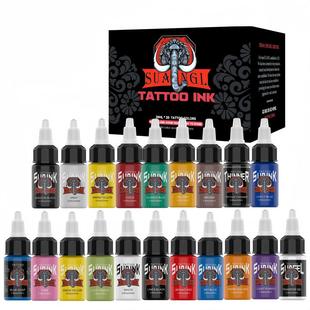 Cross-border explosions SUANGL20 color professional tattoo pigment ink high quality tattoo pigment color professional tattoo