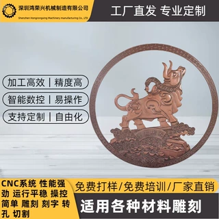 精致铜雕艺术圆形装饰板 复古古典雕刻工艺 适合客厅墙壁装饰
