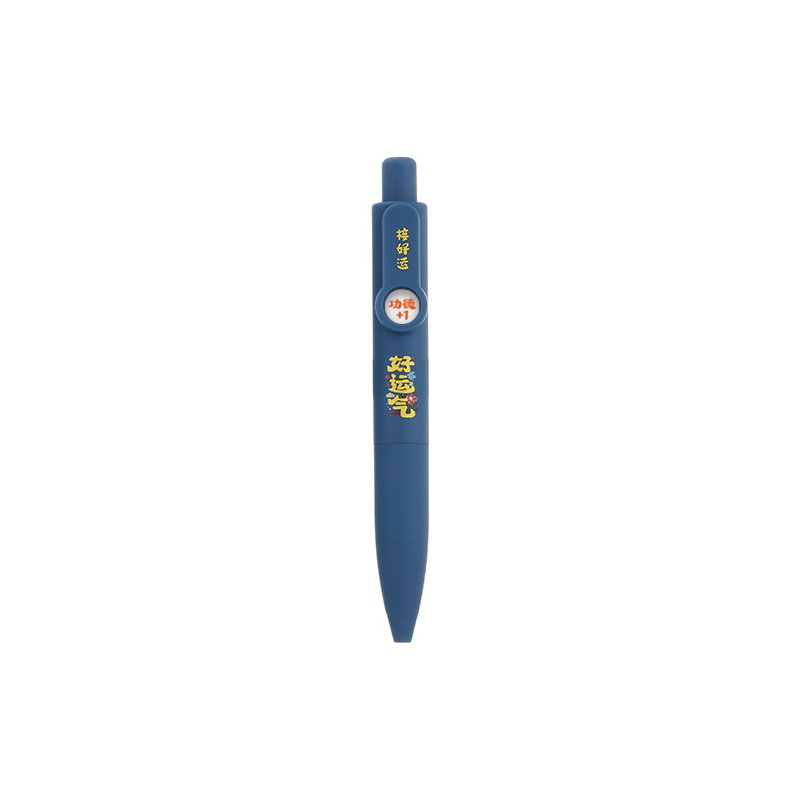 Bolígrafo neutro personalizado logo creativo bolsillo salto mini bolígrafo neutro portátil suave y rápido seco firma lápiz de cepillo