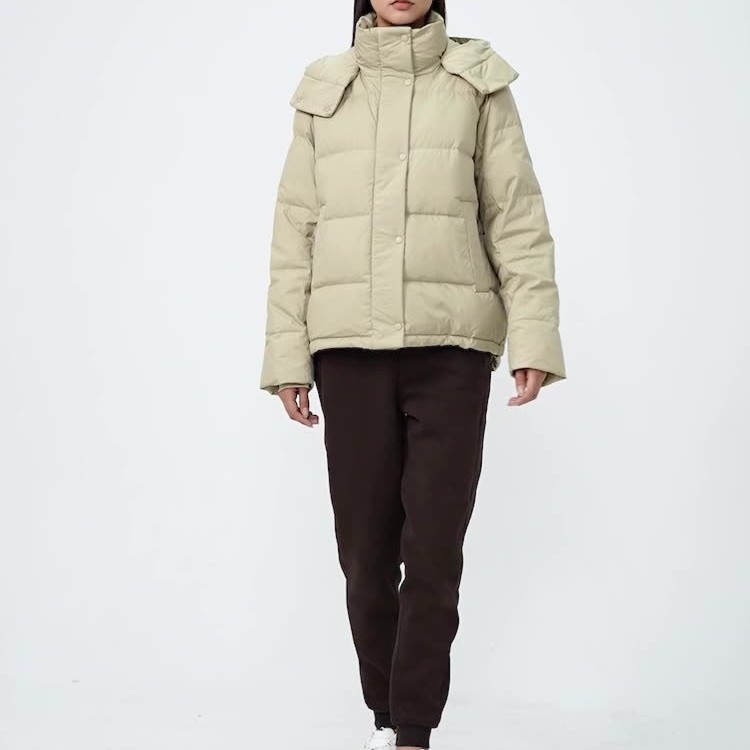 Gran tamaño encapuchado abrigo de algodón de invierno de mujer grueso abrigo de algodón 2024 nuevo estilo coreano suelto chaqueta de pan de algodón
