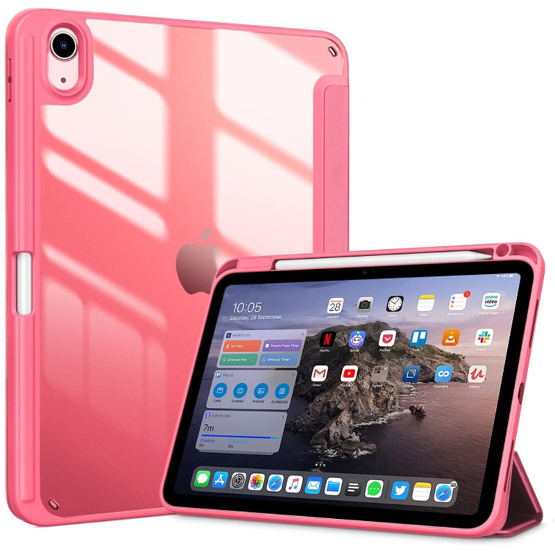 ipad保护套10代三折亚克力平板保护套带笔槽ipad11防摔平板保护壳|undefined