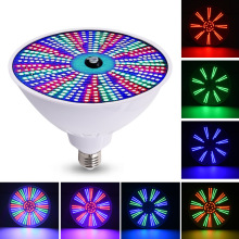 �羳E27ˮ����Q��ԴPAR38�߲�RGB�o���b��LEDӾ�؟���Դ120V