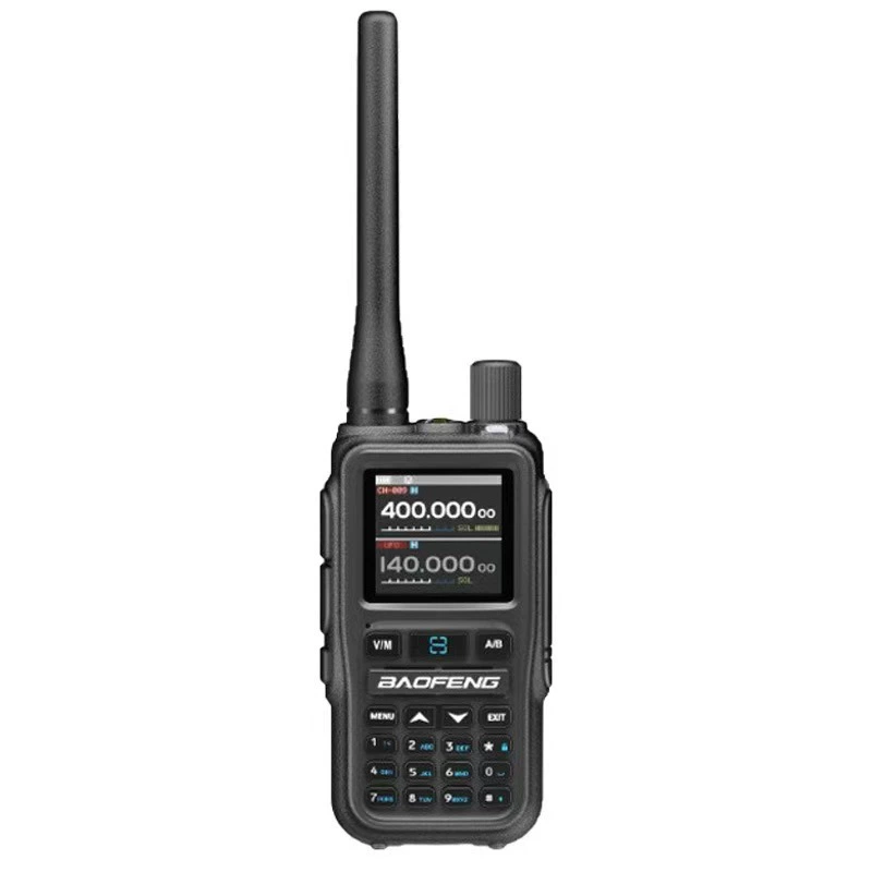 Портативная рация Baofeng UV5Rmini, AM/VHF/UHF полносчитовый диапазон, Type‑C зарядка и 5W/2W