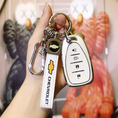 雪佛蘭鑰匙套沃蘭多邁銳寶xl創界探界者創酷雪弗蘭星邁羅車殼扣女