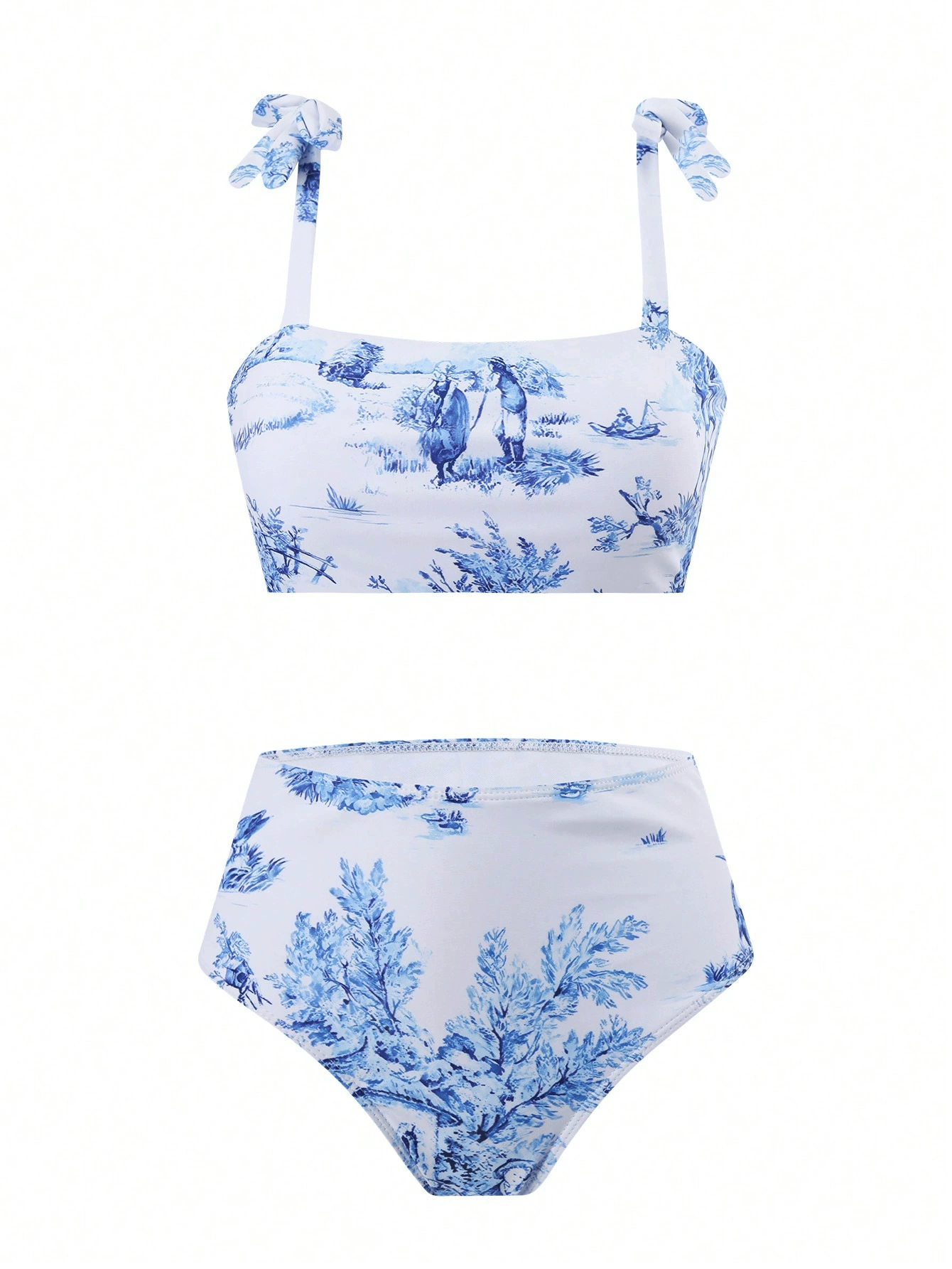 Пляжный костюм Fresh set, для импорта, европейский стиль, открытая спина