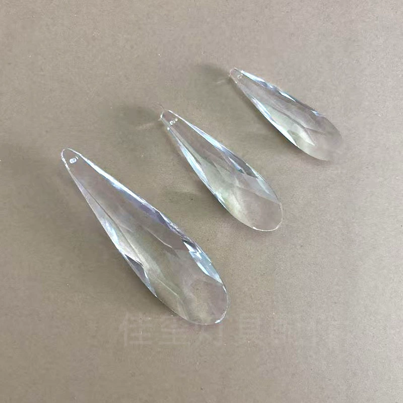 Хрустальный кулон, длинная полоса, сетчатый хрустальный кулон, прозрачная сетка, хрустальные аксессуары для люстр, аксессуары из хрусталя в форме капли воды