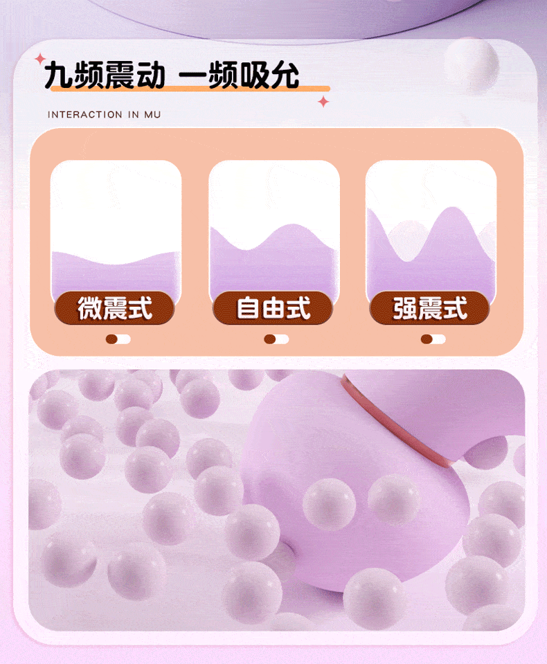 Jiuai Rechargeable Vibrating Egg for Women with Remote Control and Strong Vibration, Purple — detail image 19