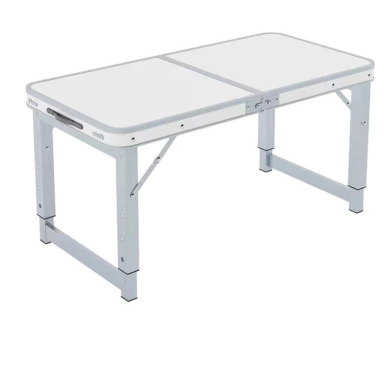 Mesa plegable para el hogar simple puesto al aire libre mercado nocturno mesa pequeña plegable de aleación de aluminio portátil para acampar mesa de picnic