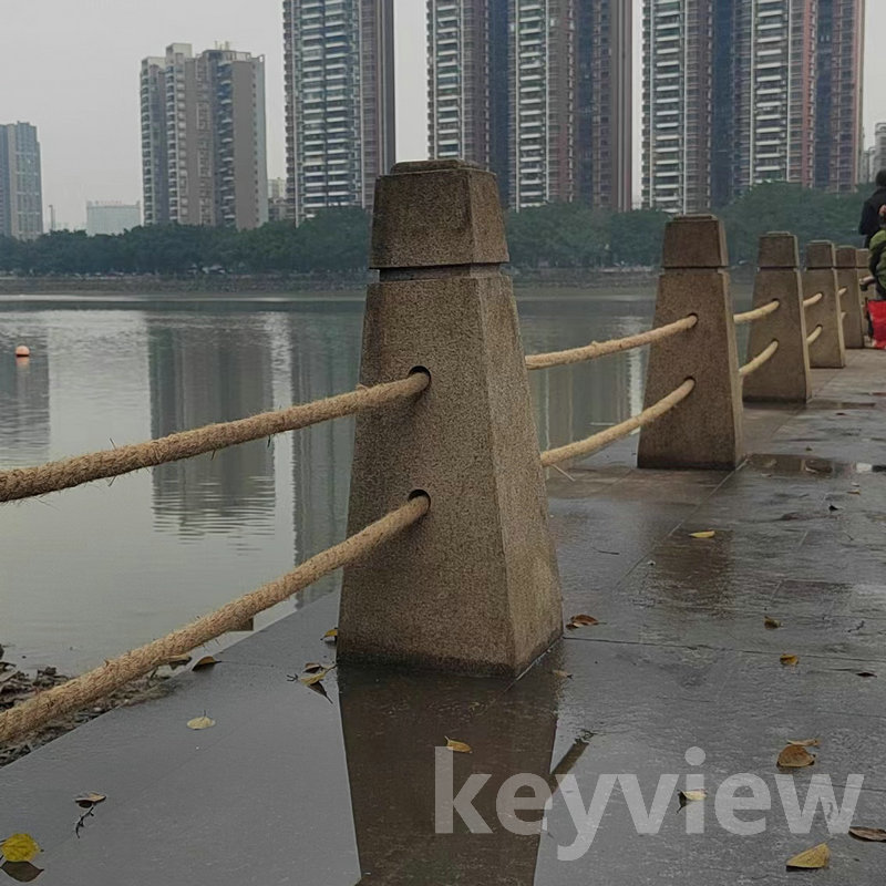 佛山乐从北滘深圳珠海乡村振兴园林景观仿古木+麻绳网 魔幻丛林网