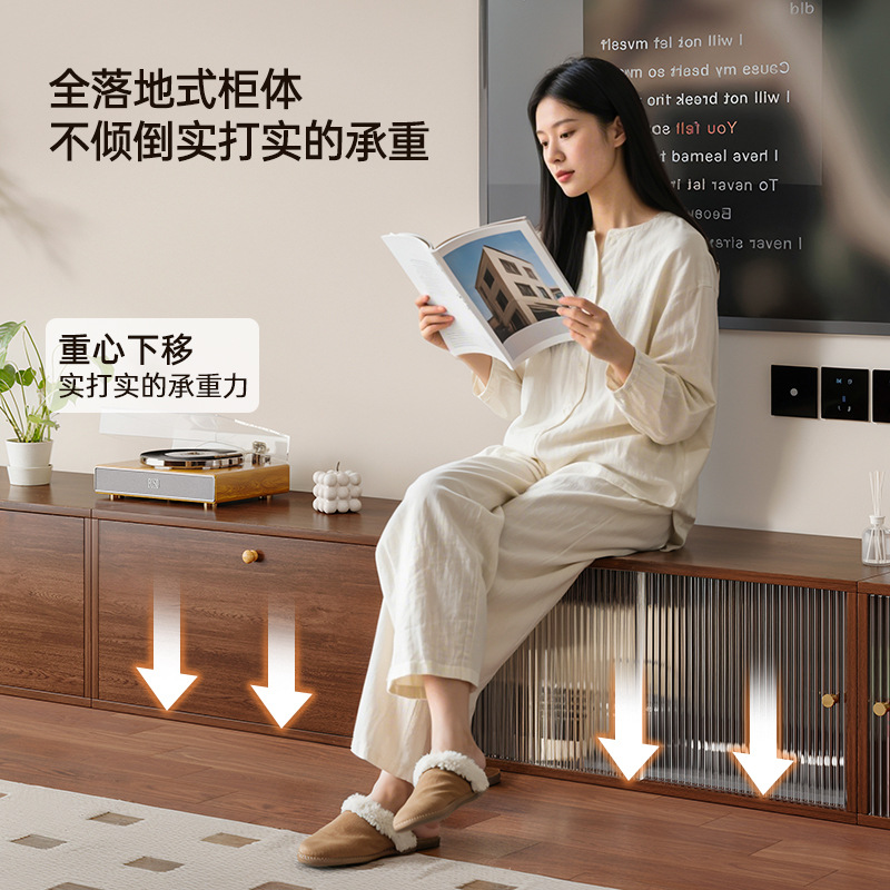 Gabinete de televisión, muebles antiguos, sala de estar, almacenamiento doméstico, todo en uno, 2025 nuevo gabinete de combinación modular libre