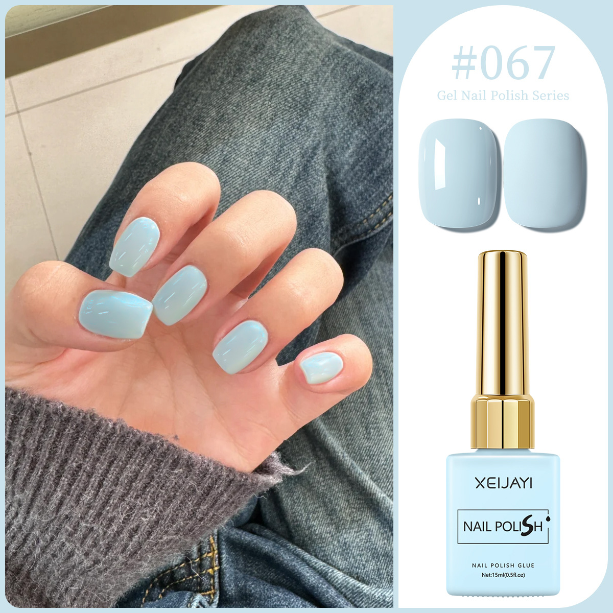 Macaron color pegamento de uñas 2025 nuevo estilo de moda Chellie rojo oliva verde pegamento de uñas