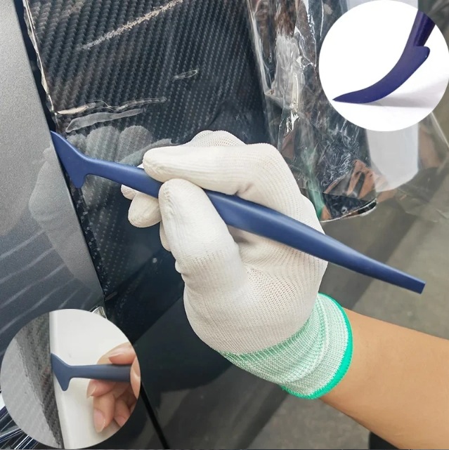 Knuth Invisible Car Garment Tool suit Solar Film Tape Edge Scraper Color Change Film Construction Scraper Film Cutting Knife