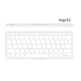 Source Goods Suitable for Logitech Keys to Go Keyboard Film Japanese Version Korean Version European Version Customized Protective Film Wholesale