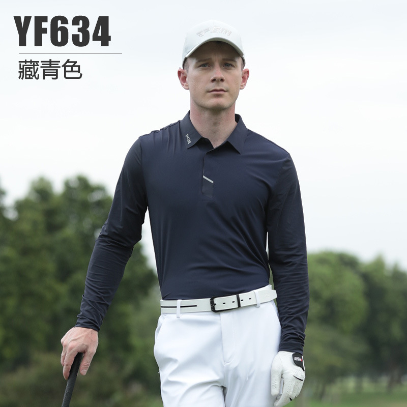 YF634-Áo màu xanh nước biển