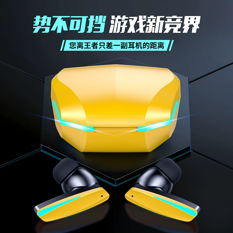 Pinmi 2023 S35 E-Sports беспроводная гарнитура игровая аудио и видео Bluetooth-гарнитура Спортивная Беговая гарнитура TWS-гарнитура