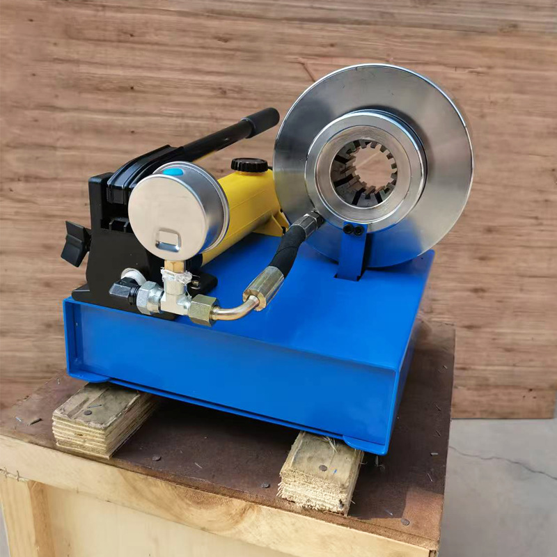 versión actualizada pequeña máquina de retracción portátil manual de tubería hidráulica de alta presión de tubería de cerveza de retención portátil de retracción de tubería