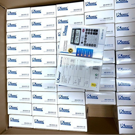 Calculadora de escritorio de 12 dígitos de doble pantalla de escritorio mayorista contabilidad financiera oficina especial 8101 computadora