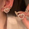 Design universal advanced earrings from pearl, light luxury style, simple and elegant design