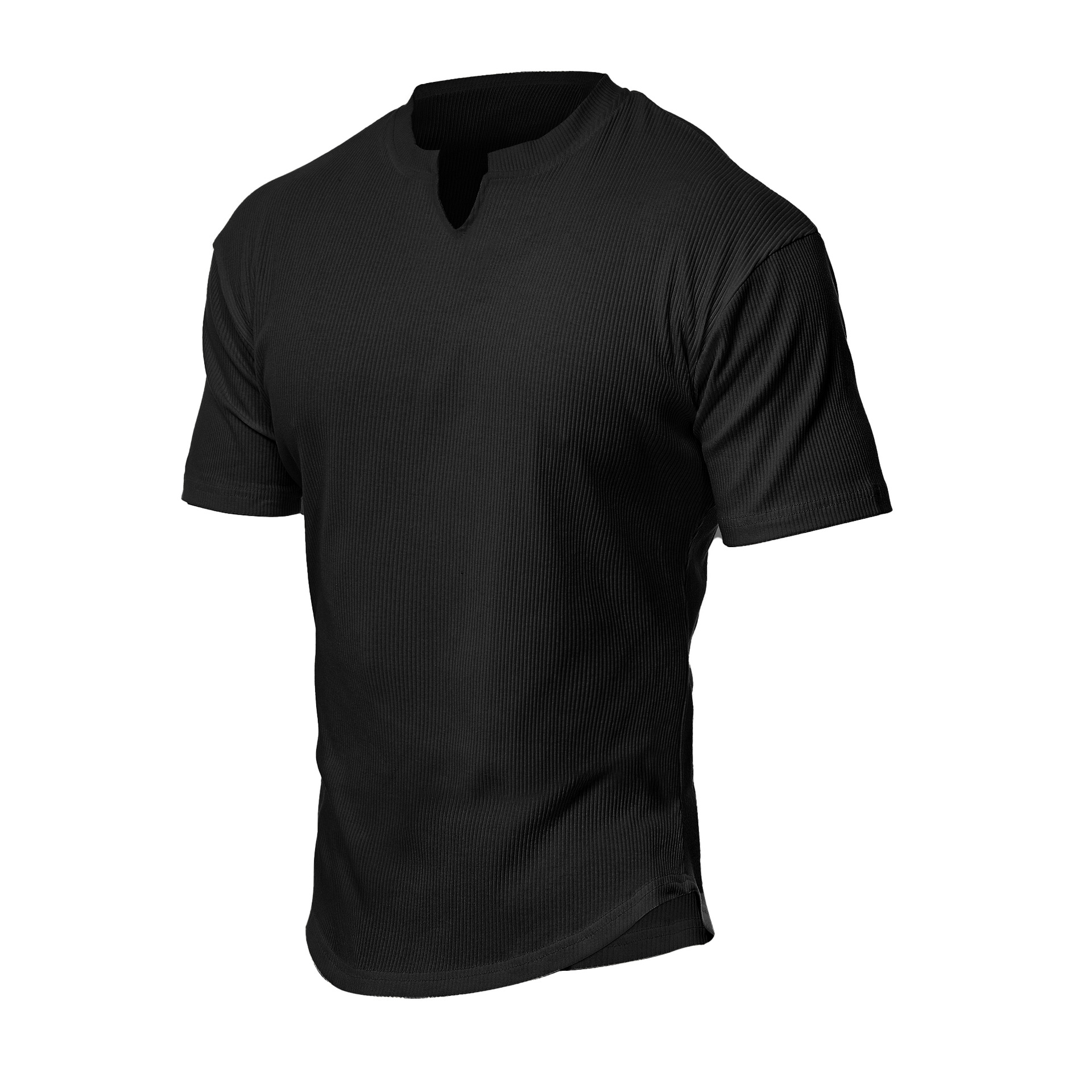 Fitness perro ropa deportiva hombres verano fitness casual pequeño cuello en V manga corta hilo paño camiseta entrenamiento personalizado nuevo