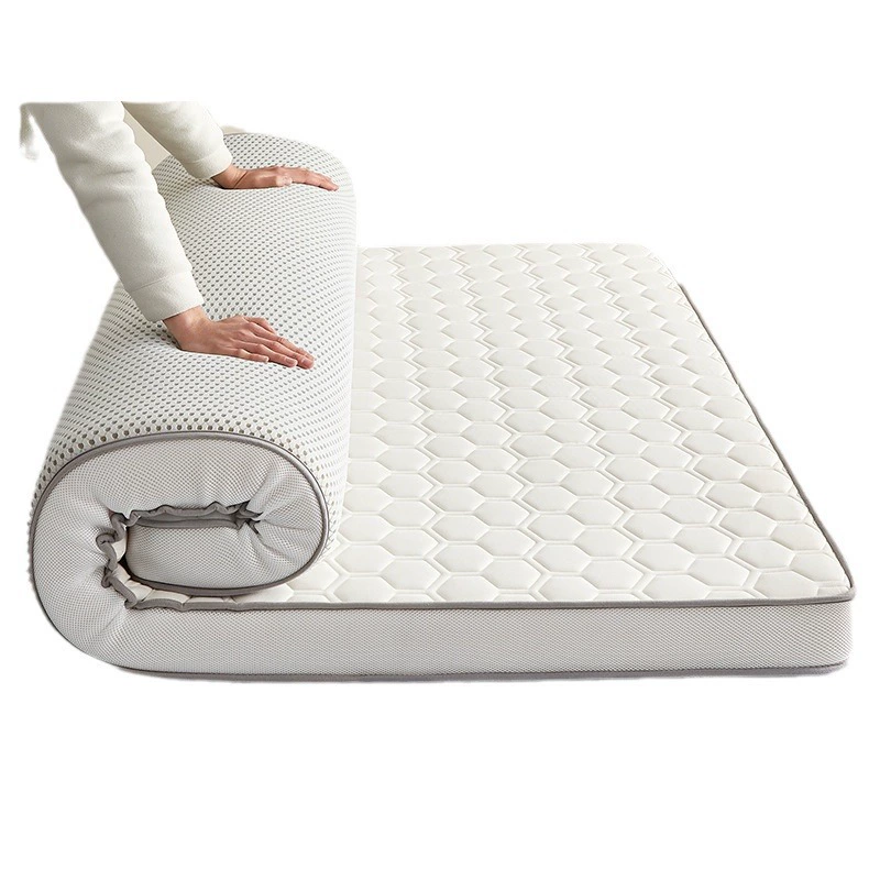 Knitted sponge mattress for students, increased thickness