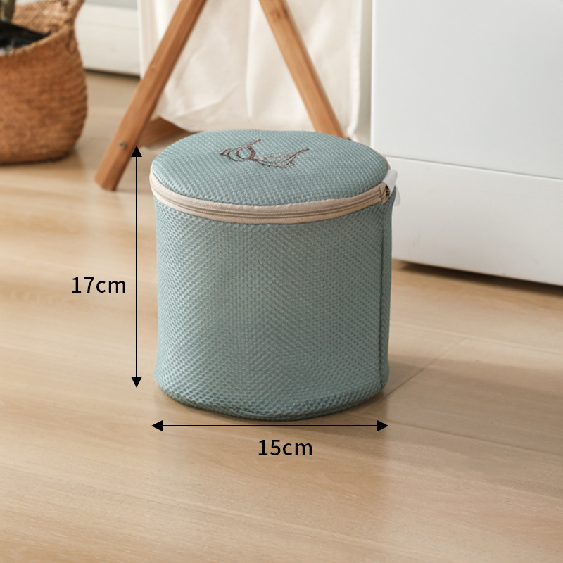 녹색 라운드 브라 15*17